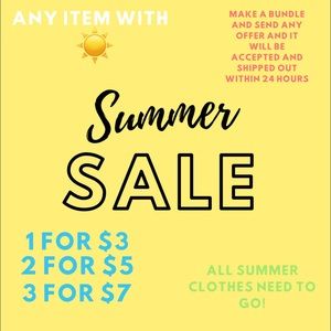 Summer sale!